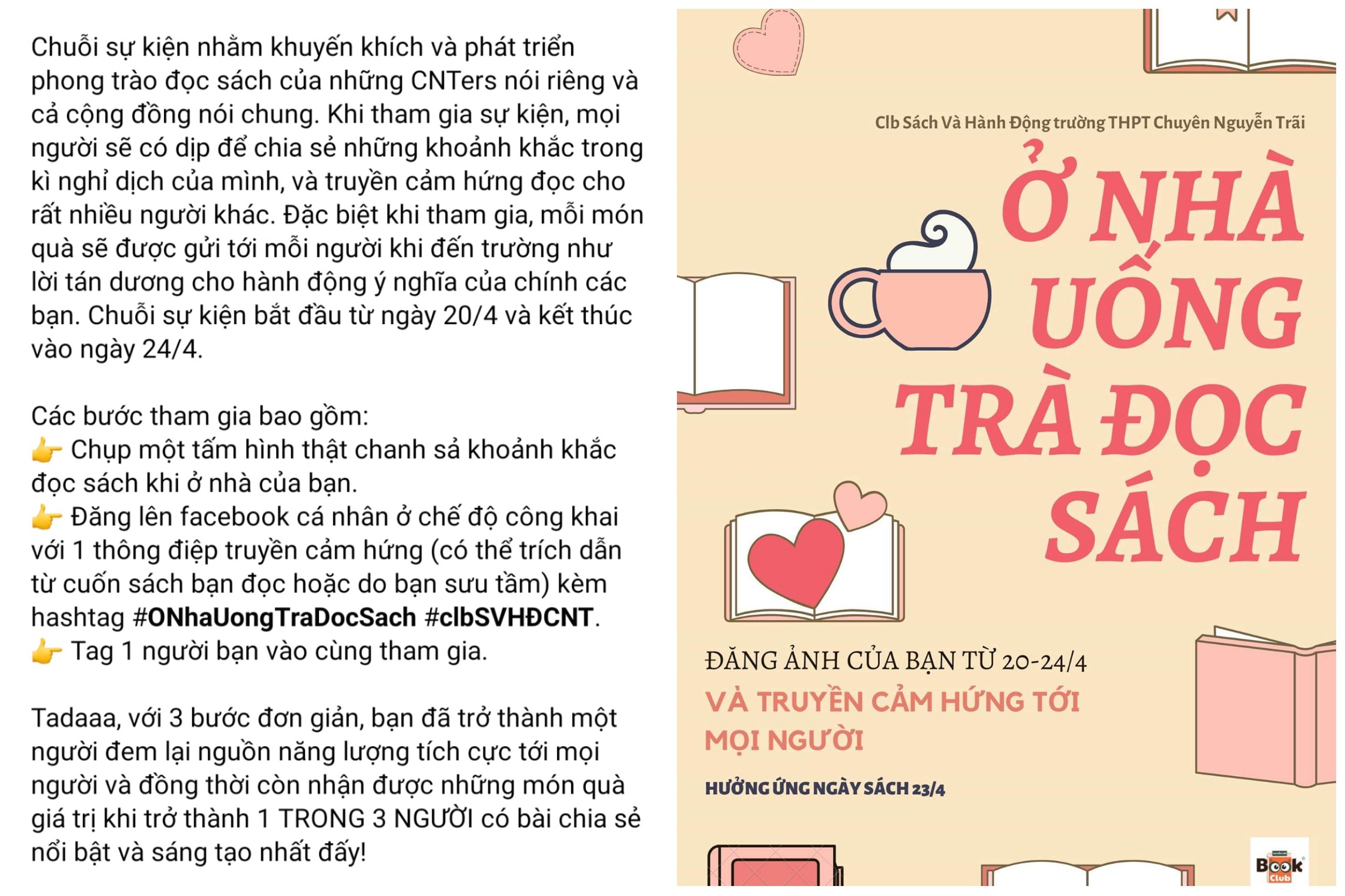 Cuộc thi đã được triển khai và kéo dài hết 24/4/2020 (Ảnh: SVHĐ)